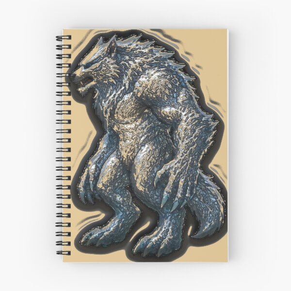 Item preview, Embossed Warewolf on Yellow  designed and sold by Digital Attic 95.