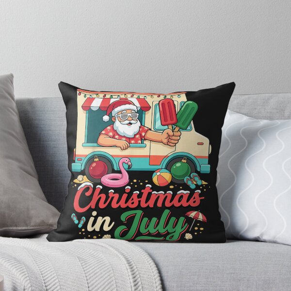Item preview, Santa Flamingo Popsicle Christmas in July designed and sold by vetr772.