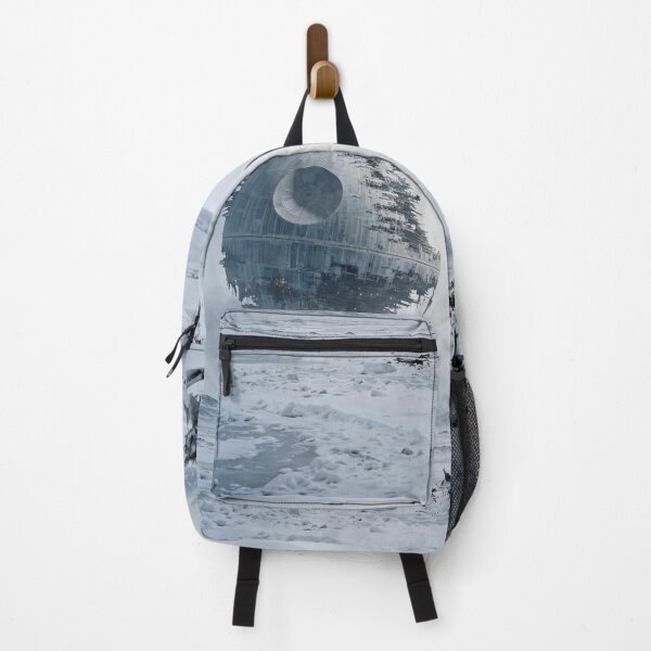 Item preview, Damaged Death Star Over Snowy Landscape designed and sold by Late Theory.