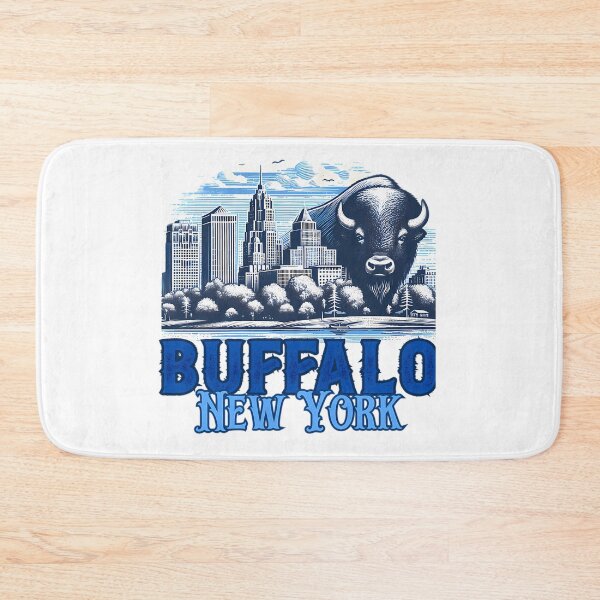 Item preview, Giant Buffalo Head Rising Behind The Buffalo designed and sold by Babyheaven.