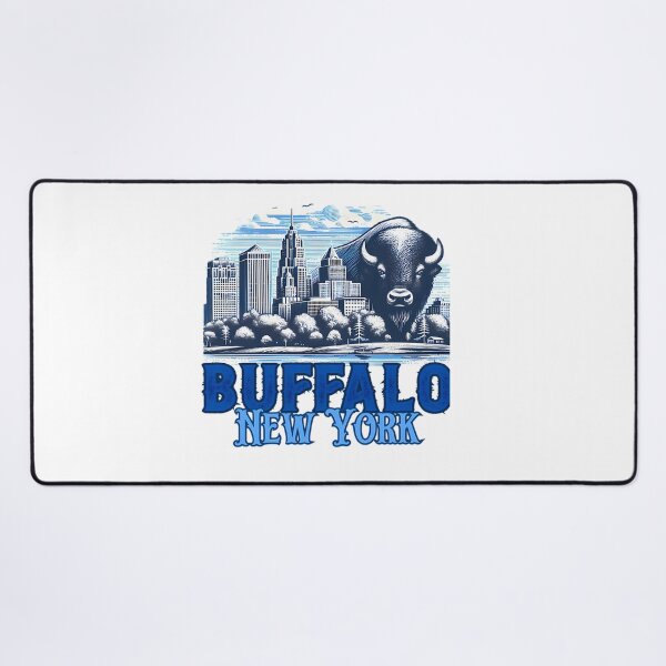 Item preview, Giant Buffalo Head Rising Behind The Buffalo designed and sold by Babyheaven.