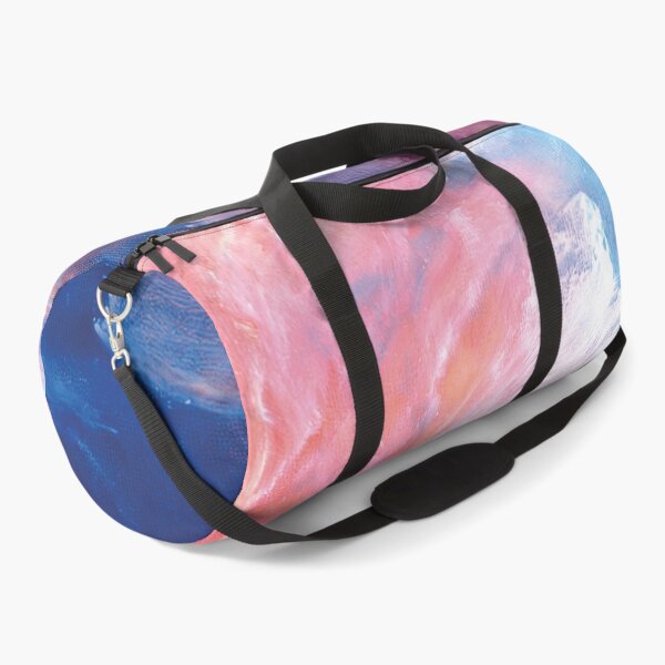 Item preview, Abstract work withs shape of a leaf  in pink, blue and white designed and sold by Photopat.