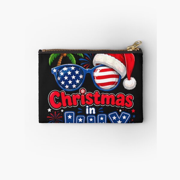 Item preview, Christmas in July 4th of July Patriotic American Santa designed and sold by vetr772.