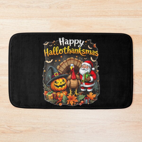 Item preview, Happy Hallothanksmas Thanksgiving Halloween Merry designed and sold by MassonCalepon.