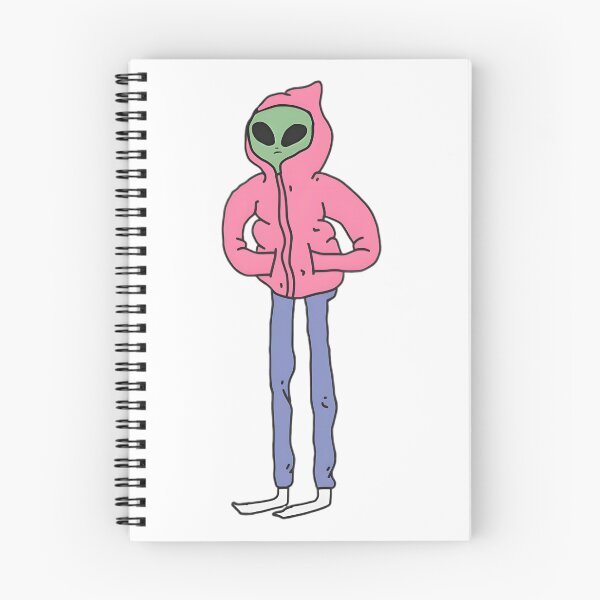 Item preview, Cool Alien Dude Illustration with Retro Sci-Fi Vibes designed and sold by Limibp.
