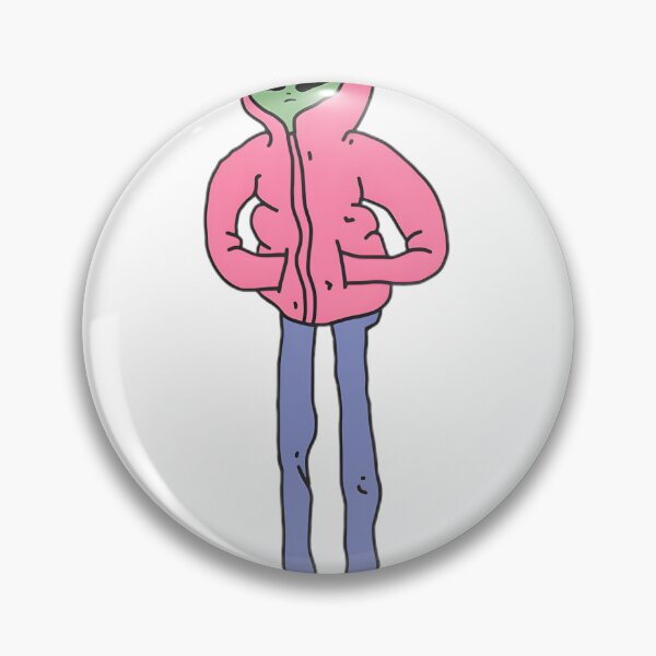 Item preview, Cool Alien Dude Illustration with Retro Sci-Fi Vibes designed and sold by Limibp.