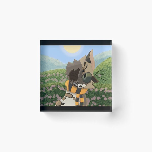 Item preview, Whimsical Cat Character in Nature designed and sold by Baby-Care.