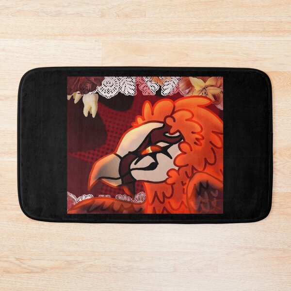 Item preview, Fiery Griffin with Floral Accents designed and sold by Baby-Care.