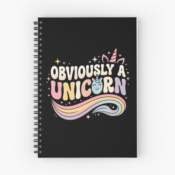Item preview, Obviously A Unicorn Groovy Retro Pastel Design T-Shirt – Cute Unicorn Lover Gift, Magical Rainbow Graphic designed and sold by Trendably.
