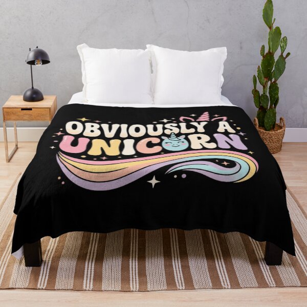 Item preview, Obviously A Unicorn Groovy Retro Pastel Design T-Shirt – Cute Unicorn Lover Gift, Magical Rainbow Graphic designed and sold by Trendably.