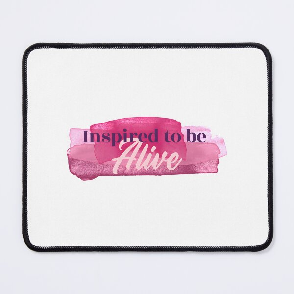 Item preview, Inspired to Be Alive Motivational Scoop Neck Design designed and sold by Heinzhub.