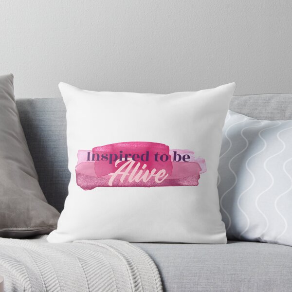Item preview, Inspired to Be Alive Motivational Scoop Neck Design designed and sold by Heinzhub.