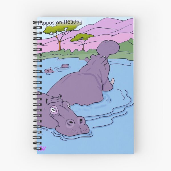 Item preview, Hippos on Holiday designed and sold by Harold122Jade.