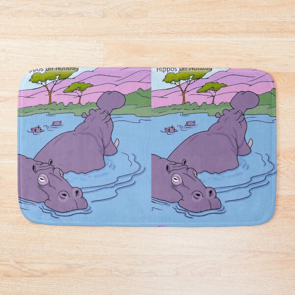Item preview, Hippos on Holiday designed and sold by Harold122Jade.
