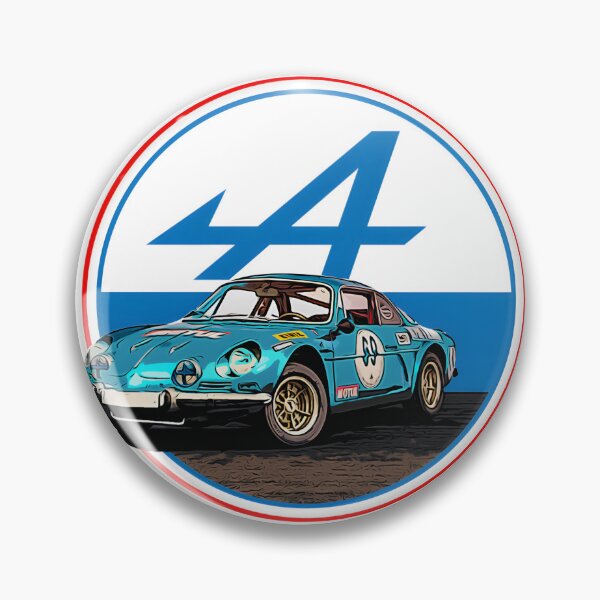 Artikelvorschau, Legendärer Renault Alpine A Berlinette Oldtimer – Illustration von PCBoutique entworfen und verkauft von SkinnyOrca.
