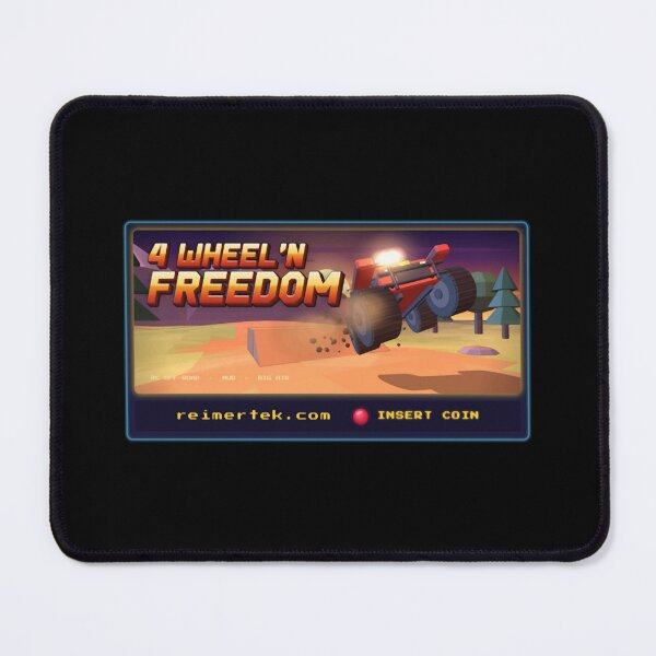 Item preview, 4 Wheel n Freedom RC Off Road Truck Arcade Game Art designed and sold by Reimertek.