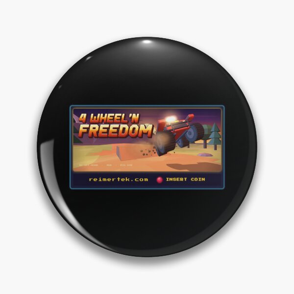 Item preview, 4 Wheel n Freedom RC Off Road Truck Arcade Game Art designed and sold by Reimertek.
