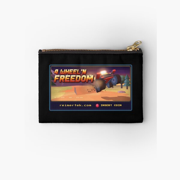 Item preview, 4 Wheel n Freedom RC Off Road Truck Arcade Game Art designed and sold by Reimertek.