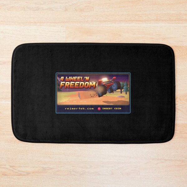Item preview, 4 Wheel n Freedom RC Off Road Truck Arcade Game Art designed and sold by Reimertek.