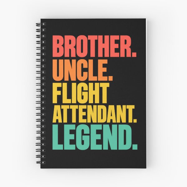 Item preview, Brother Uncle Flight Attendant Legend Women's T-Shirt – Funny Flight Attendant Gift, Aviation Graphic designed and sold by Trendably.