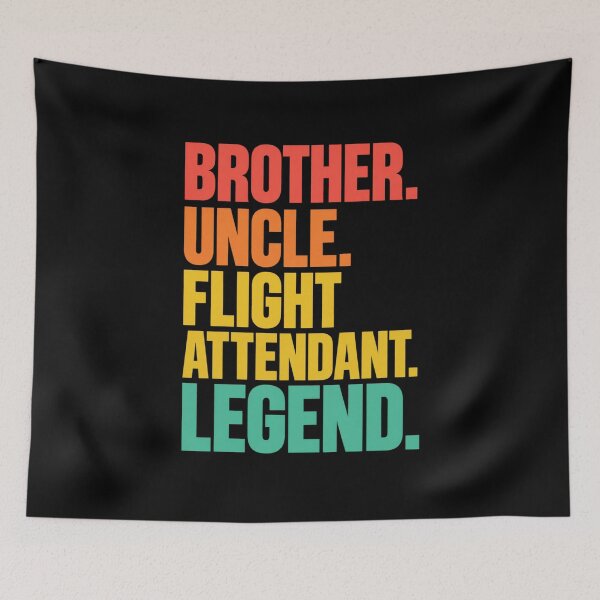Item preview, Brother Uncle Flight Attendant Legend Women's T-Shirt – Funny Flight Attendant Gift, Aviation Graphic designed and sold by Trendably.
