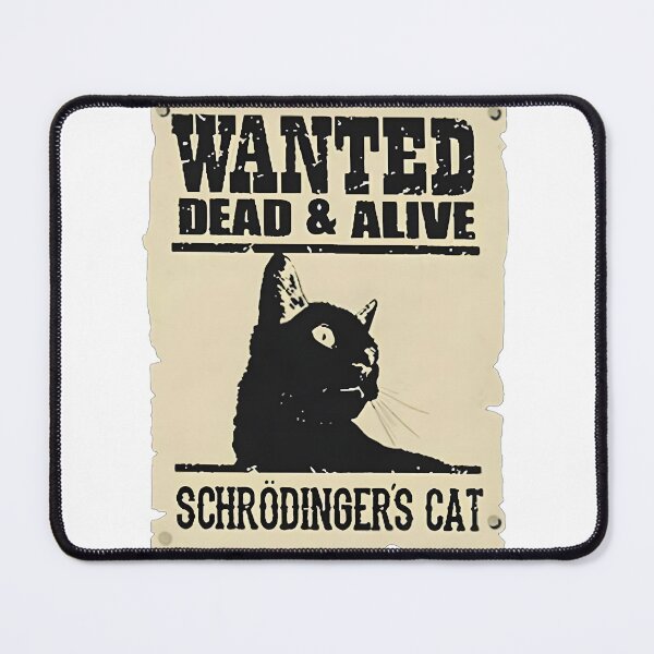 Item preview, Dead and Alive Schrödinger's Cat Quantum Physics Illustration designed and sold by Heinzhub.