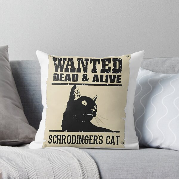 Item preview, Dead and Alive Schrödinger's Cat Quantum Physics Illustration designed and sold by Heinzhub.