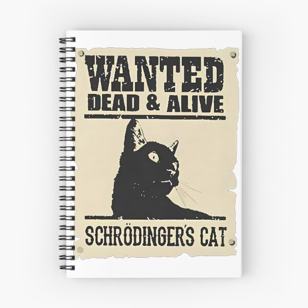 Item preview, Dead and Alive Schrödinger's Cat Quantum Physics Illustration designed and sold by Heinzhub.