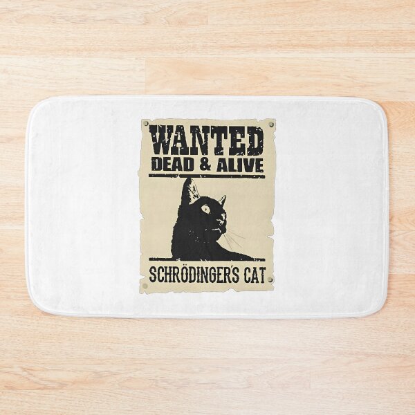 Item preview, Dead and Alive Schrödinger's Cat Quantum Physics Illustration designed and sold by Heinzhub.