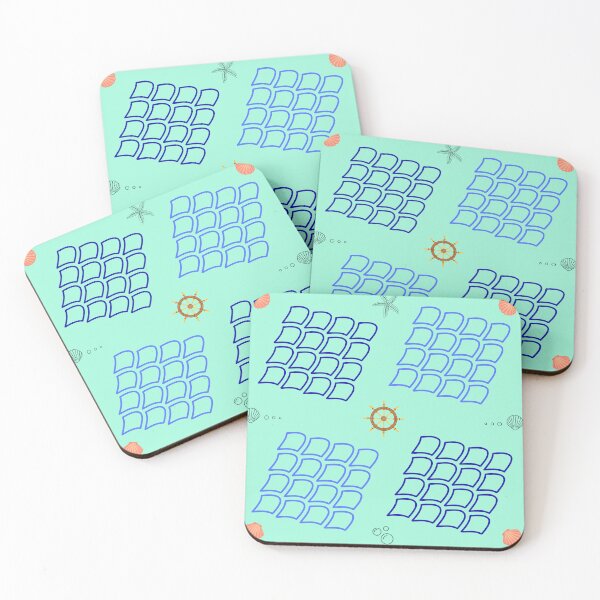 Item preview, Escamas de peixe no oceano designed and sold by DiFraia Studio.