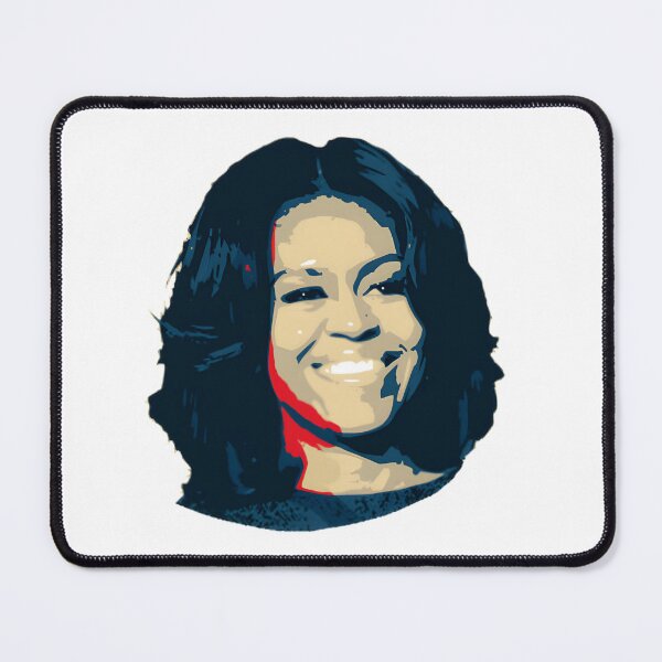 Item preview, Michelle Obama Pop Art Portrait with Vibrant Colors and Modern Style designed and sold by Barbara Souza.