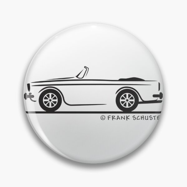 Item preview, Sunbeam Tiger Classic Vintage Sports Car Illustration designed and sold by SkinnyOrca.
