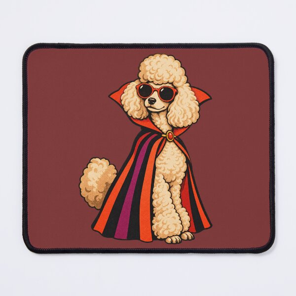 Item preview, Retro 1970s Vampire Poodle Art – Groovy Vintage Halloween Print designed and sold by MagicMakerPh.