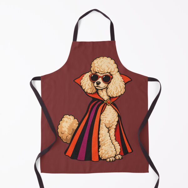 Item preview, Retro 1970s Vampire Poodle Art – Groovy Vintage Halloween Print designed and sold by MagicMakerPh.