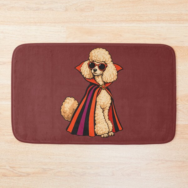 Item preview, Retro 1970s Vampire Poodle Art – Groovy Vintage Halloween Print designed and sold by MagicMakerPh.