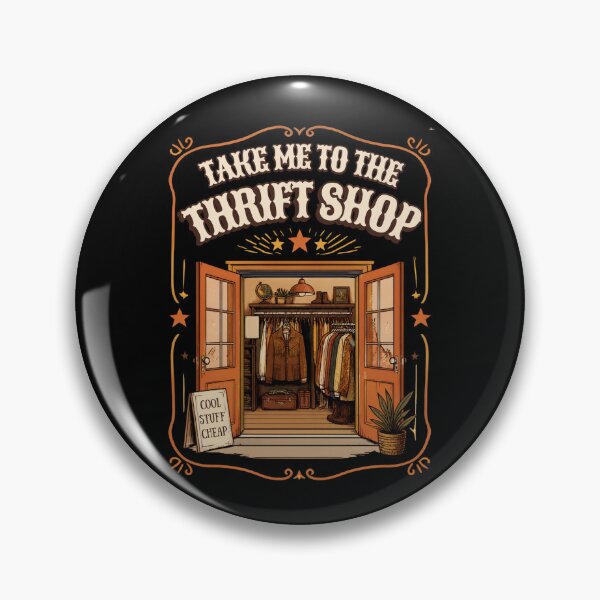 Item preview, Take Me to the Thrift Shop – Vintage Retro Thrift Store Design designed and sold by CutieGalore.
