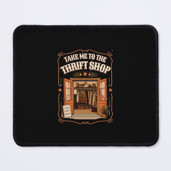 Item preview, Take Me to the Thrift Shop – Vintage Retro Thrift Store Design designed and sold by CutieGalore.