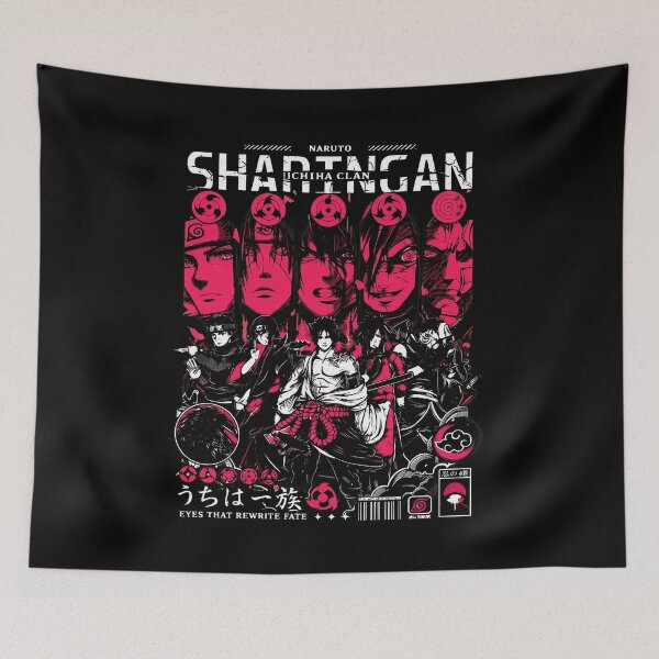 Item preview, Anime Uchiha Clan Eyes Fan  designed and sold by odakinstle44.