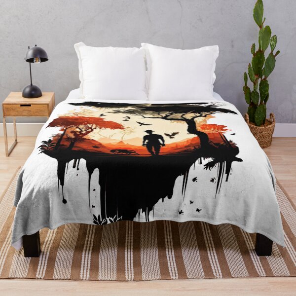 Item preview, African Safari Sunset Silhouette Wall Art – Wildlife Adventure Nature T-Shirt & Gift designed and sold by Kruti Collection.