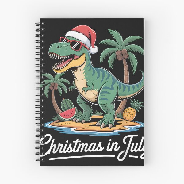 Item preview, Christmas in July Boys Toddler T Rex Dinosaur Men Dino designed and sold by vetr772.