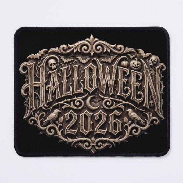 Item preview, Halloween 2026 Carved Wood Emblem designed and sold by DarkOriginArts.