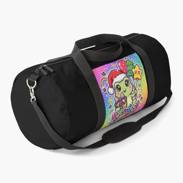 Item preview, Lisa Frank Christmas Frog Purrfect Frogmas Neon 90s Retro designed and sold by HealingEraInk.