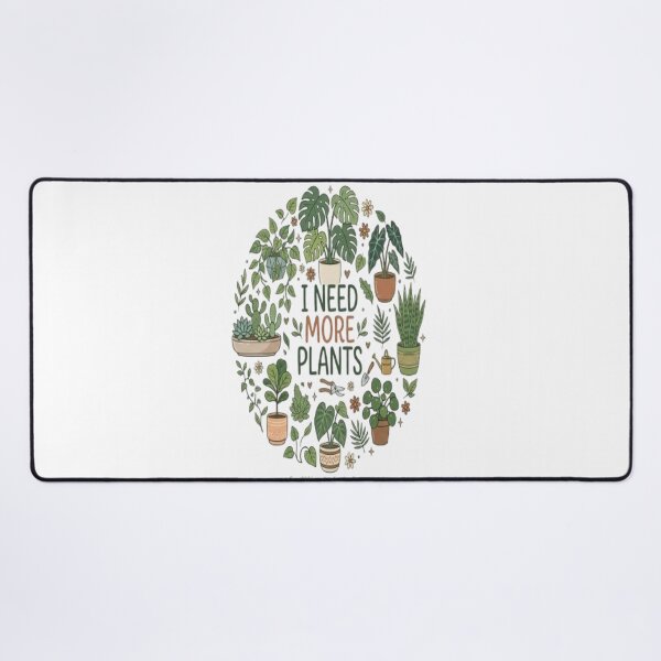 Item preview, I Need More Plants Funny Plant Lover Houseplant Gift designed and sold by ArtsyElegance4U ⭐⭐⭐⭐⭐.