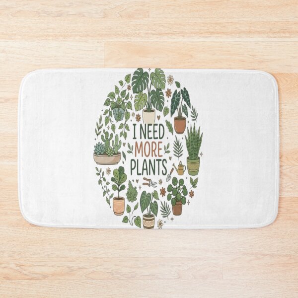 Item preview, I Need More Plants Funny Plant Lover Houseplant Gift designed and sold by ArtsyElegance4U ⭐⭐⭐⭐⭐.