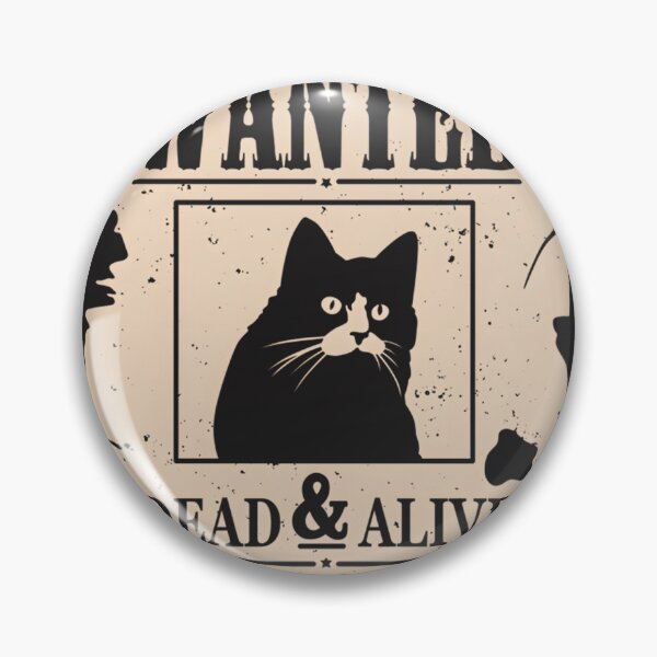 Item preview, Wanted Dead And Alive Schrödinger Cat Quantum Physics Design designed and sold by Heinzhub.