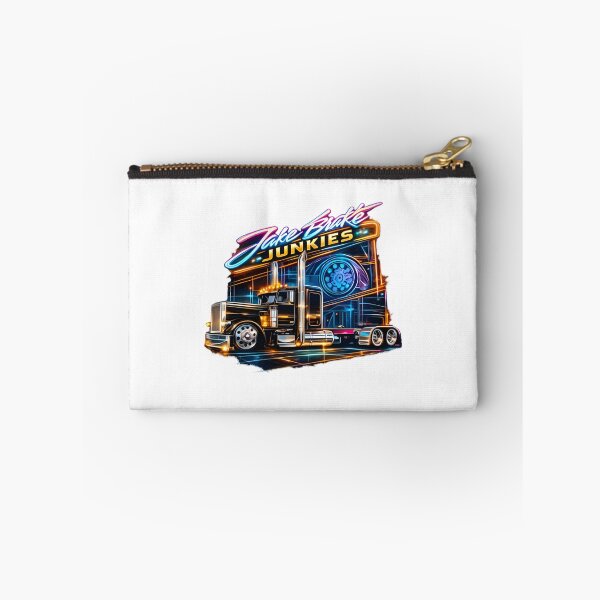 Item preview, Jake Brake Junkies Futuristic Old School Trucking Design designed and sold by Dark  Horse.
