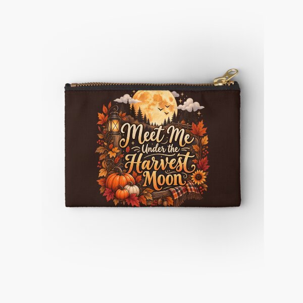 Item preview, Meet Me Under the Harvest Moon – Cozy Autumn Night designed and sold by blankTeeShirt.