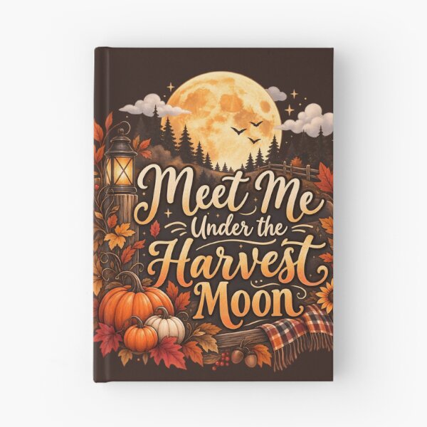 Item preview, Meet Me Under the Harvest Moon – Cozy Autumn Night designed and sold by blankTeeShirt.
