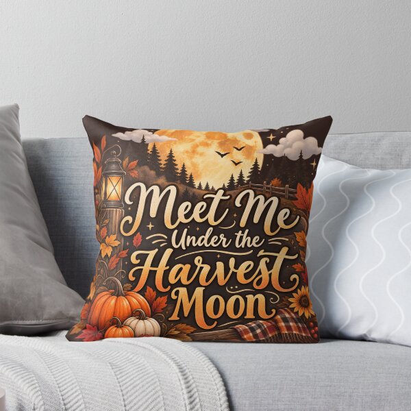 Item preview, Meet Me Under the Harvest Moon – Cozy Autumn Night designed and sold by blankTeeShirt.