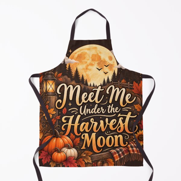 Item preview, Meet Me Under the Harvest Moon – Cozy Autumn Night designed and sold by blankTeeShirt.